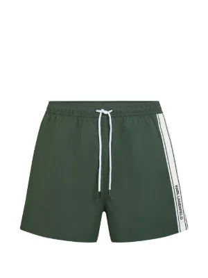 Karl Lagerfeld logo swim shorts