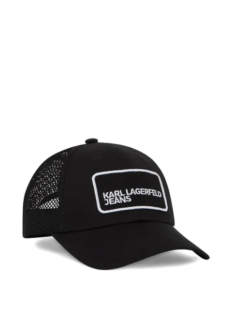 Karl Lagerfeld Jeans logo trucker cap