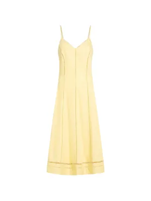 Karl Lagerfeld midi embroidery-detail dress