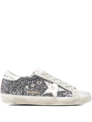 Golden Goose star-motif lace-up sneakers