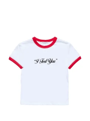 Acne Studios crinkled logo T-shirt