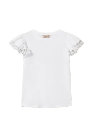 TWINSET regular fit T-shirt with lace