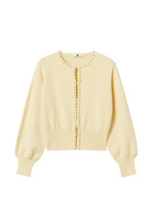 TWINSET cardigan with pearl embroidery