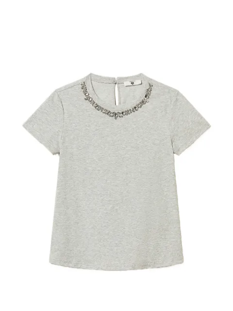 TWINSET cabochon-embellished T-shirt