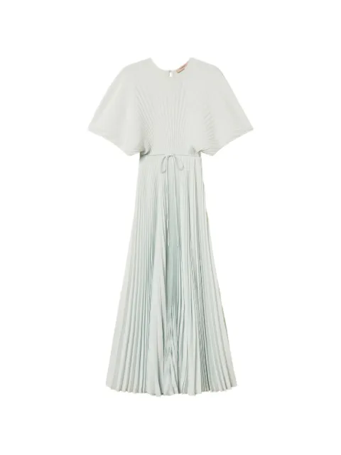 TWINSET long recycled cr&ecirc;pe de chine dress