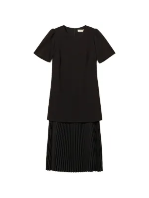 TWINSET recycled crêpe de chine midi dress