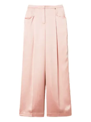 TWINSET satin palazzo trousers