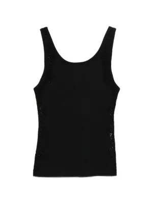 SANDRO lace-trim tank top