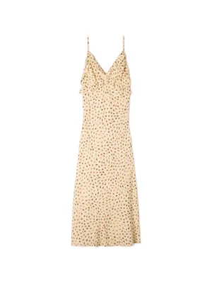 SANDRO flower print maxi dress