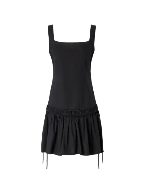 PINKO short dress with gathering and drawstring