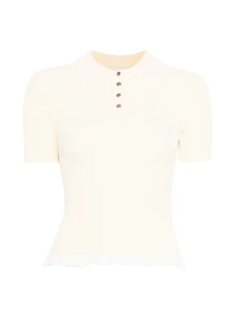 SANDRO knit polo shirt