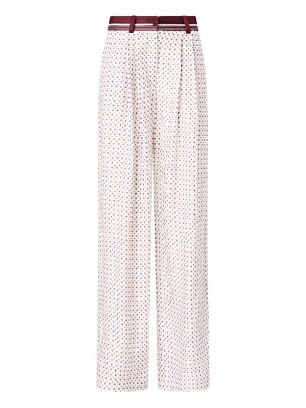 PINKO trousers with tie motif