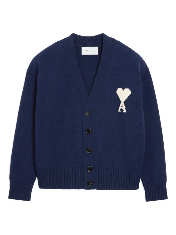 AMI Paris wool Ami De Coeur cardigan