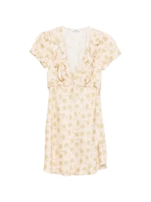 SANDRO floral print mini dress