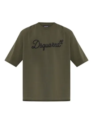 DSQUARED2 logo-embroidered loose-fit T-shirt