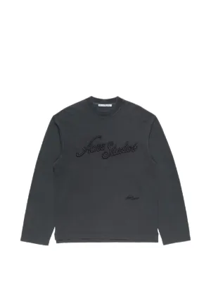 Acne Studios embroidered logo T-shirt