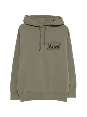 Aries temple-print hoodie