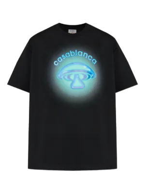 Casablanca Airbrush Mushroom T-shirt