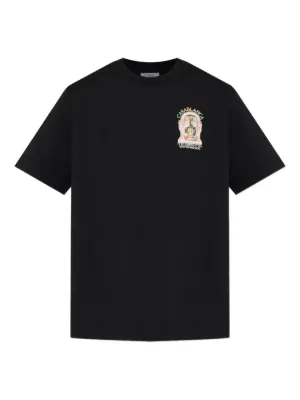 Casablanca graphic-print crew-neck T-shirt