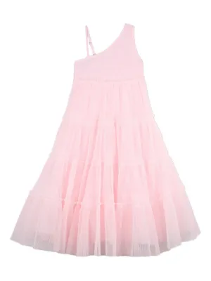 Billieblush ruffled asymmetric dress