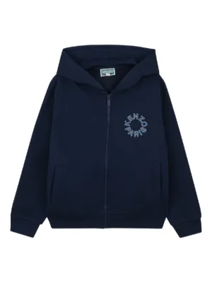 Kenzo Kids zip-up hoodie