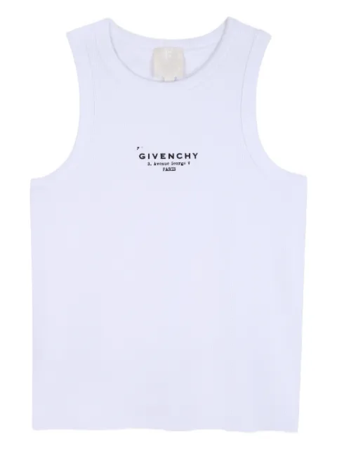 Givenchy Kids ribbed tank top