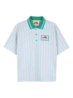 Marc Jacobs Kids x Mickey Mouse striped polo shirt 