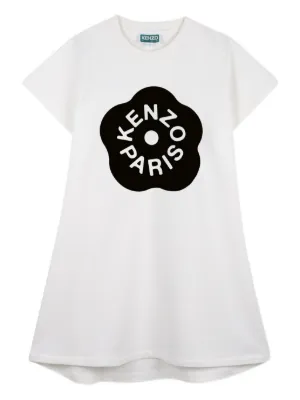 Kenzo Kids floral-print dress