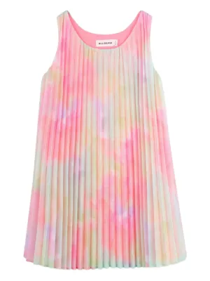 Billieblush pleated sleeveless dress