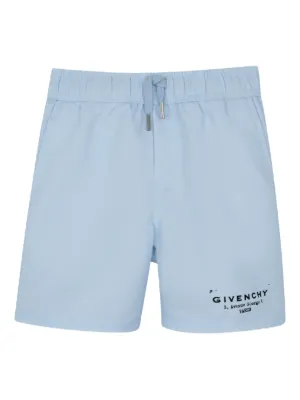 Givenchy Kids drawstring board shorts