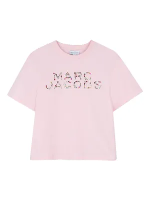 Marc Jacobs Kids logo-embellished T-shirt