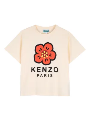 Kenzo Kids logo-print T-shirt