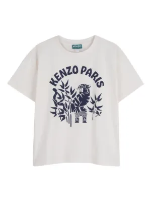 Kenzo Kids logo-print T-shirt