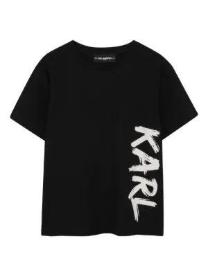 Karl Lagerfeld Kids logo-print T-shirt
