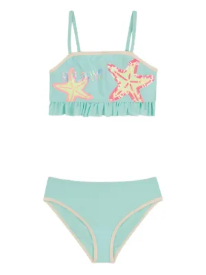 Billieblush Starfish ruffled bikini