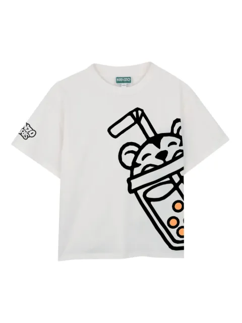 Kenzo Kids printed T-shirt