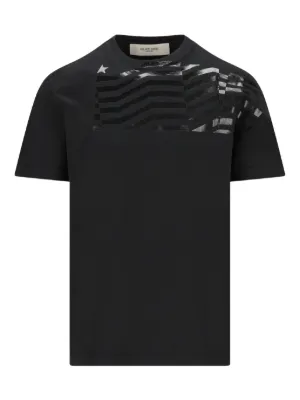Golden Goose tone-on-tone print T-shirt