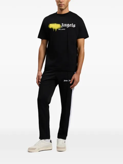 Palm Angels Spray City Milan dripping logo T-shirt