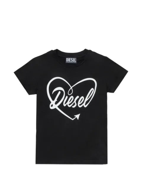 Diesel Kids logo-print T-shirt