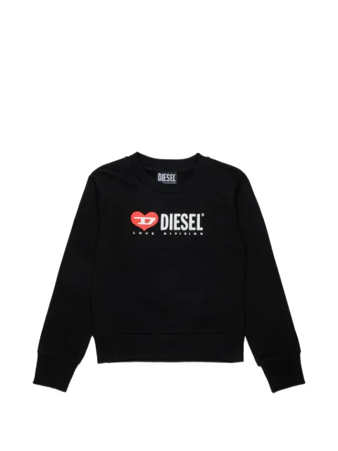 Diesel Kids logo-print sweatshirt