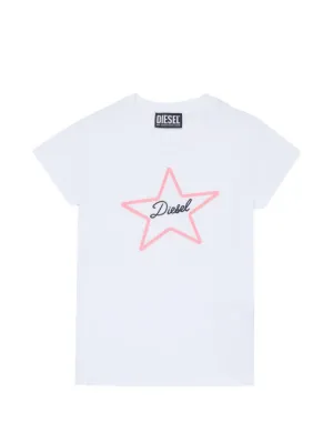 Diesel Kids star-motif  T-shirt