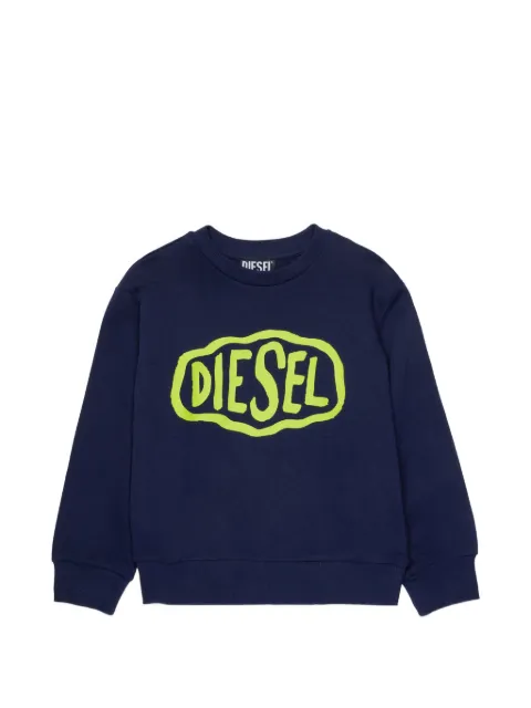 Diesel Kids print-logo sweatshirt