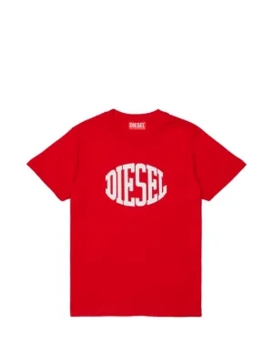 Diesel Kids logo-print T-shirt