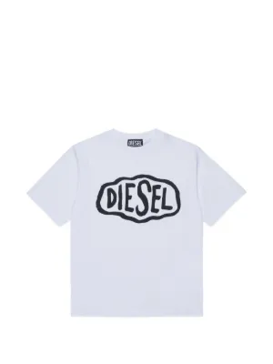 Diesel Kids Ticlop logo-detail T-shirt
