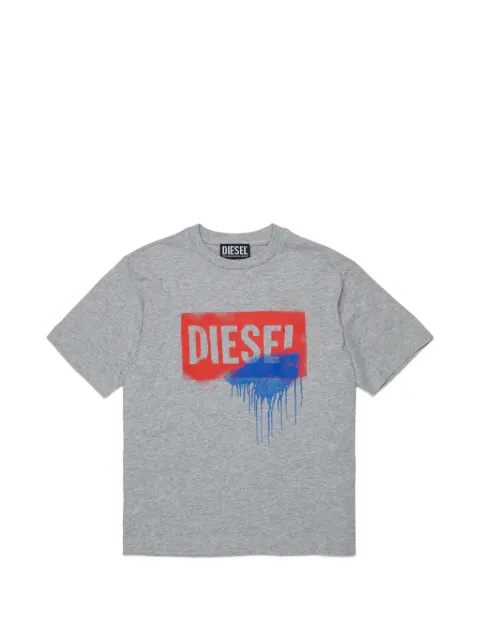 Diesel Kids logo-print T-shirt