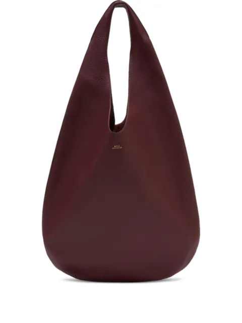 A.P.C. Le Neige embossed tote bag
