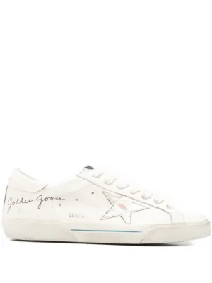 Golden Goose Super-star leather sneakers