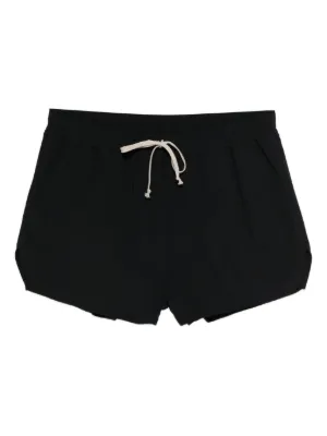 Rick Owens drawstring-fastening swim shorts