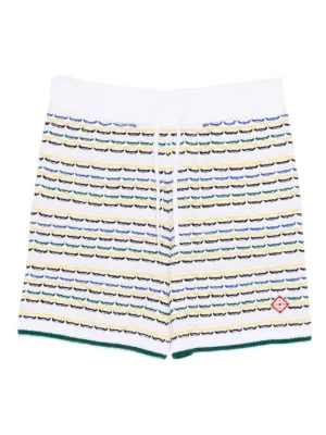 Casablanca patterned shorts