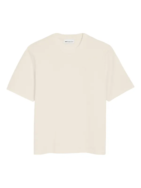 AMI Paris Cotton Ami De Coeur embossed T-shirt
